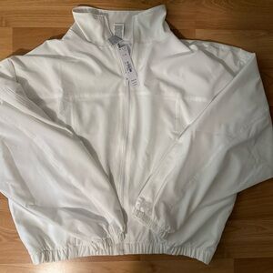 PINK Victoria's Secret White Utility Jacket